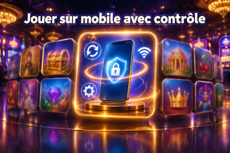 Jouer sur mobile avec contrôle