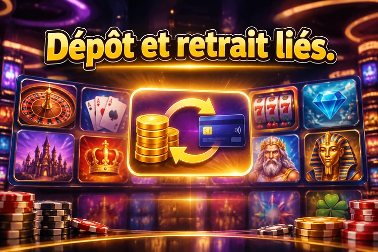Dépôt et retrait liés